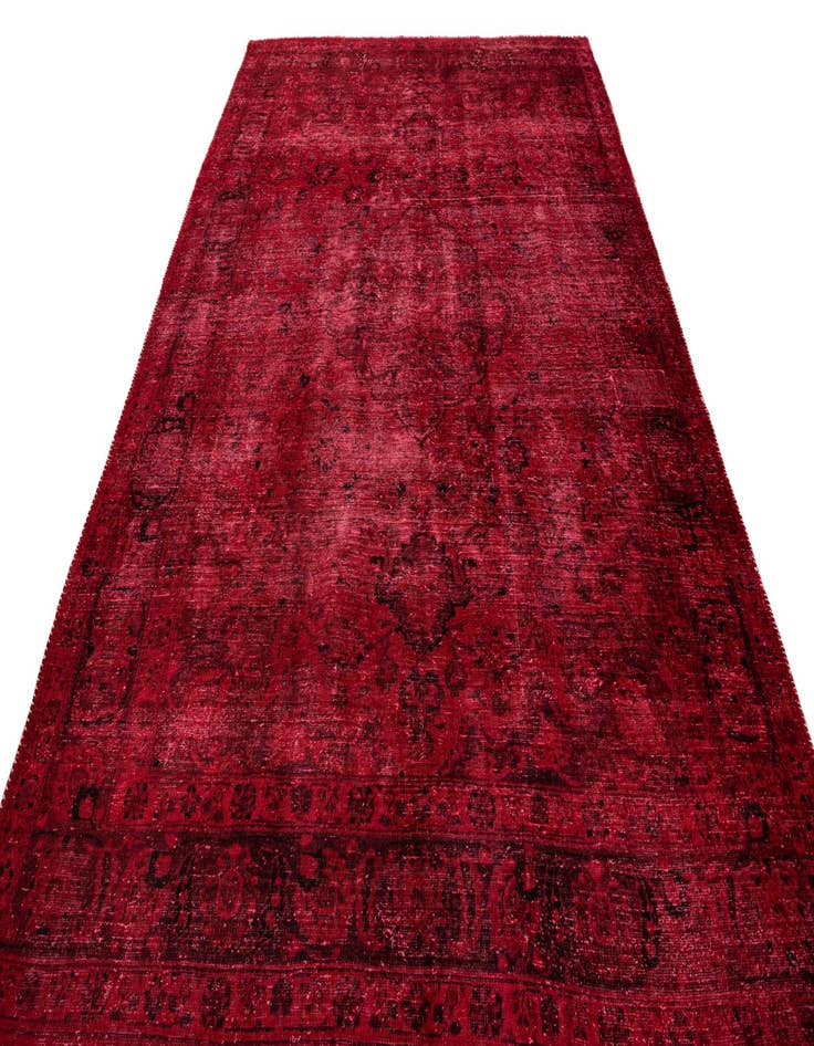 Detail image of  7' x 10' 3  Hand Knotted Ultra Vintage Persian Wool Rug