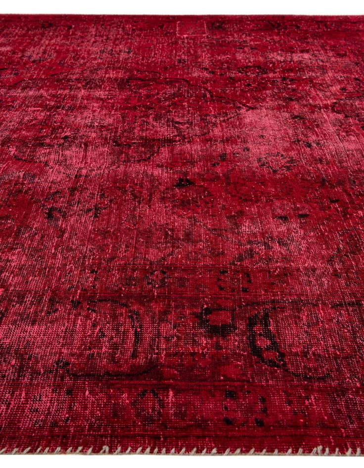 Detail image of  7' x 10' 3  Hand Knotted Ultra Vintage Persian Wool Rug