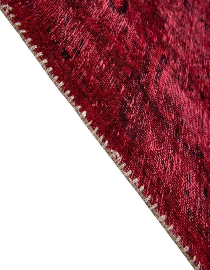 Detail image of  7' x 10' 3  Hand Knotted Ultra Vintage Persian Wool Rug