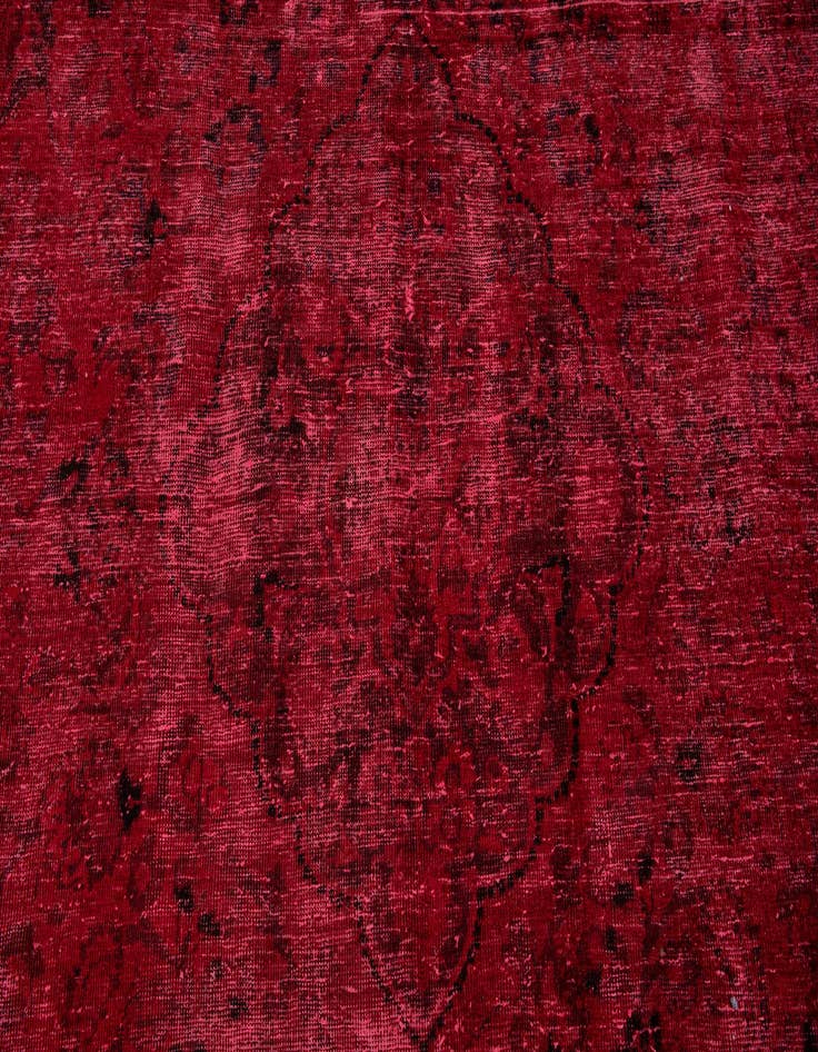 Detail image of  7' x 10' 3  Hand Knotted Ultra Vintage Persian Wool Rug