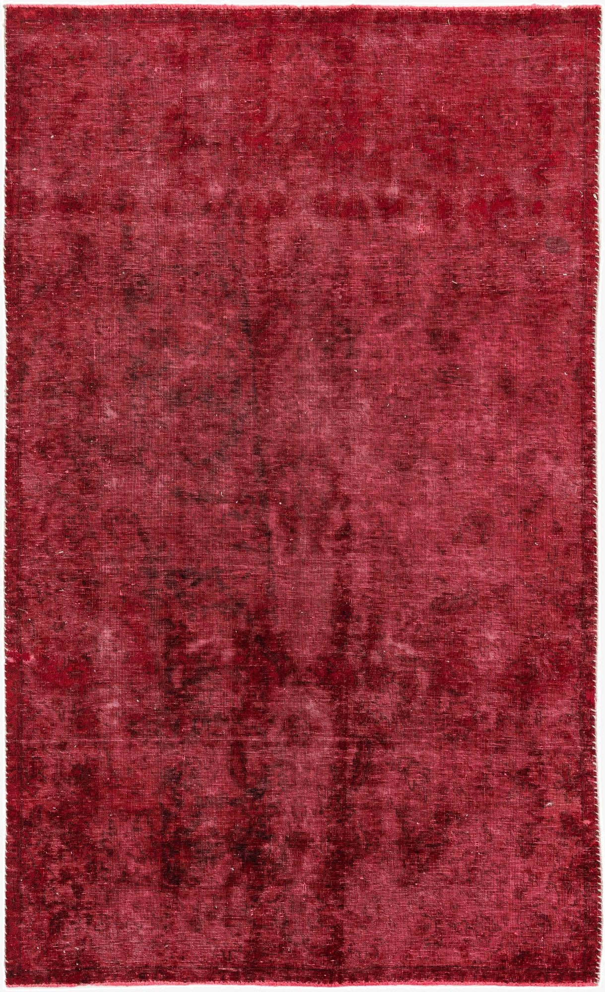  4' 6 x 7' 6  Hand Knotted Ultra Vintage Persian Wool Rug