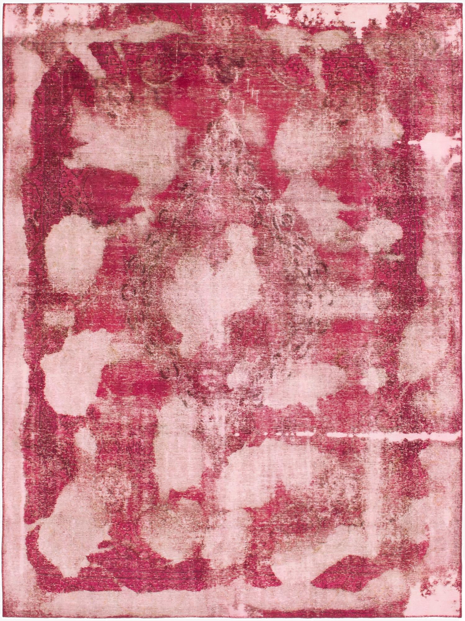  8' 10 x 11' 9  Hand Knotted Ultra Vintage Persian Wool Rug