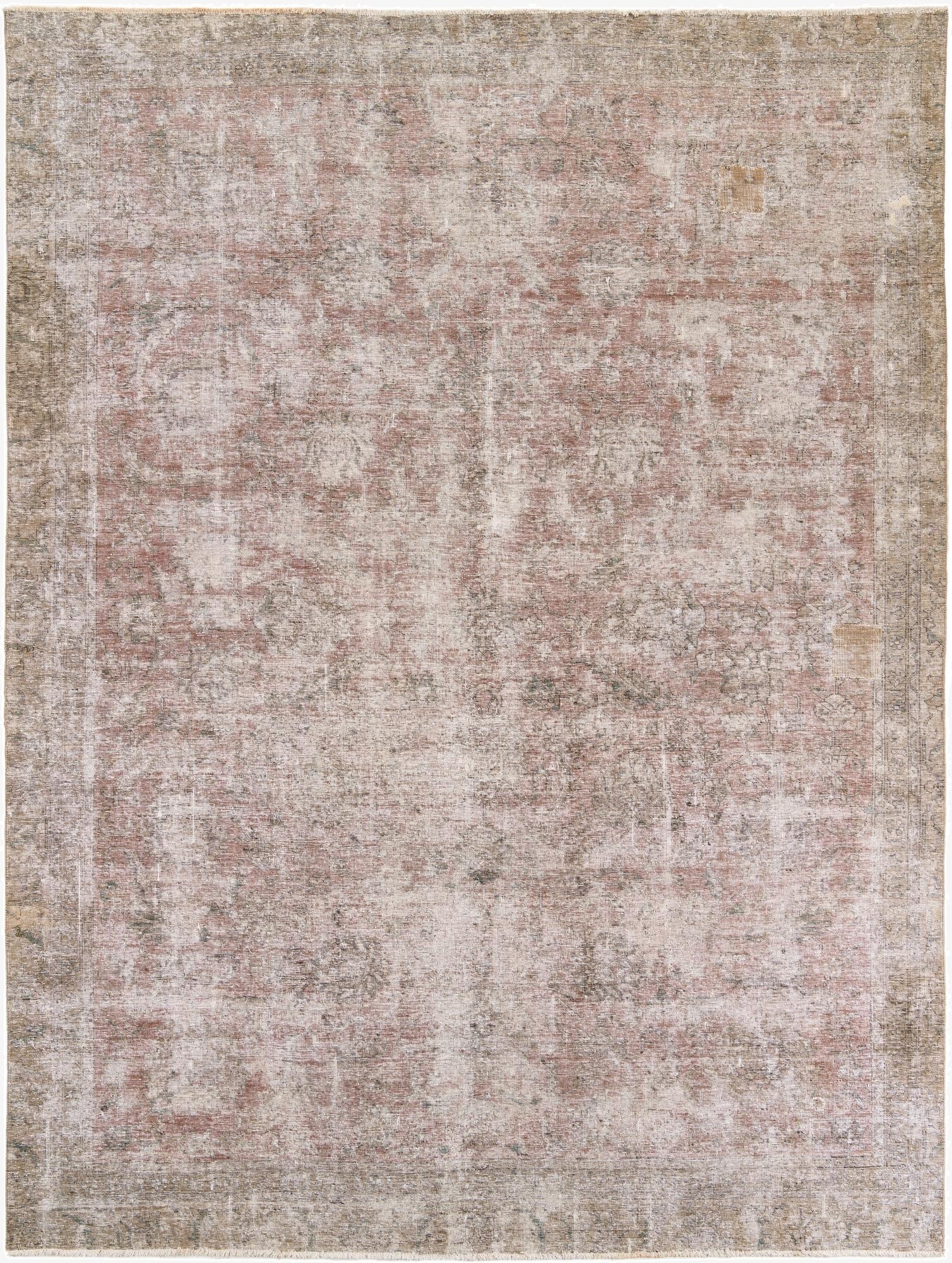  8' 4 x 11' 1  Hand Knotted Ultra Vintage Persian Wool Rug