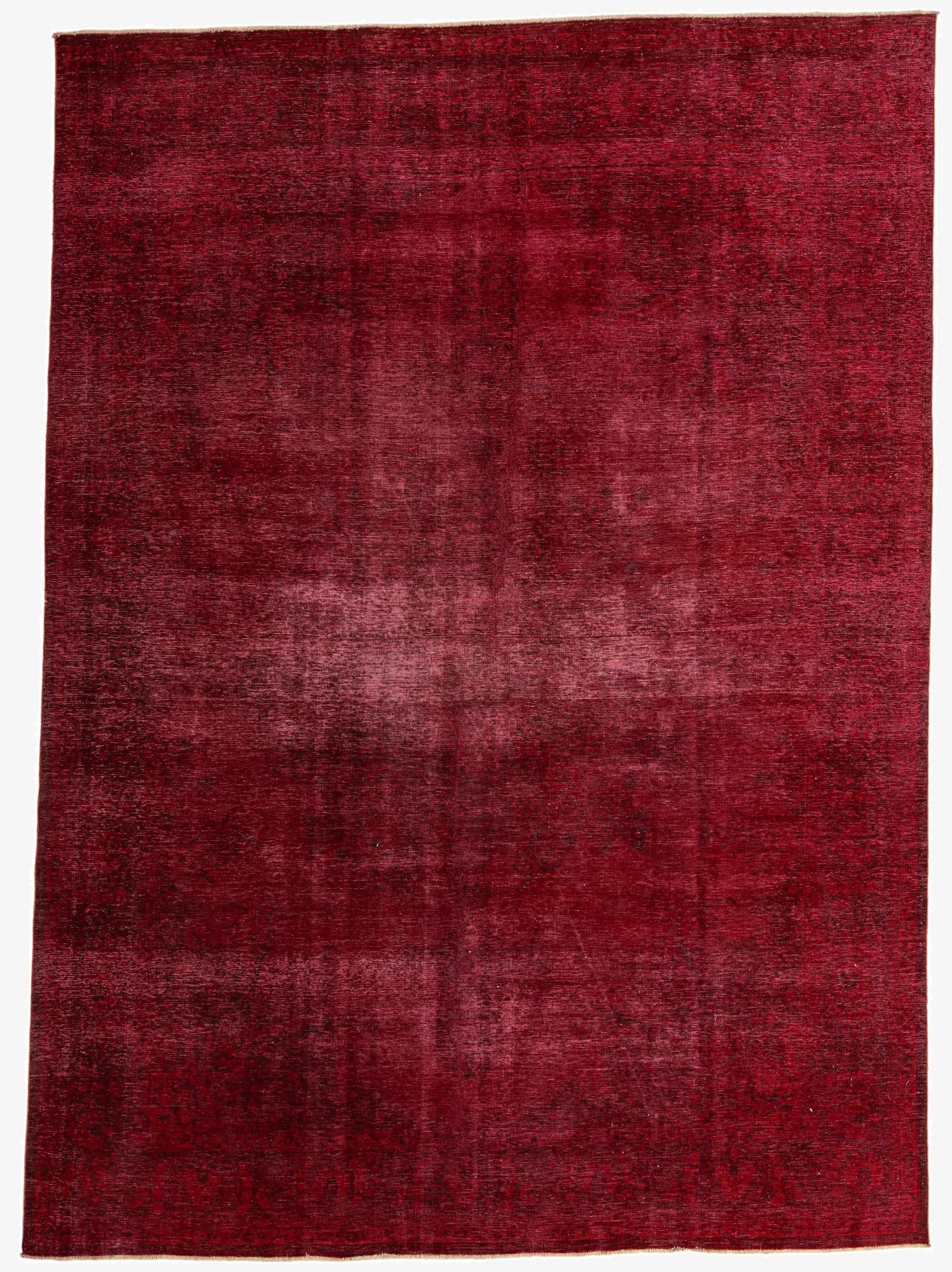  9' 4 x 13'  Hand Knotted Ultra Vintage Persian Wool Rug