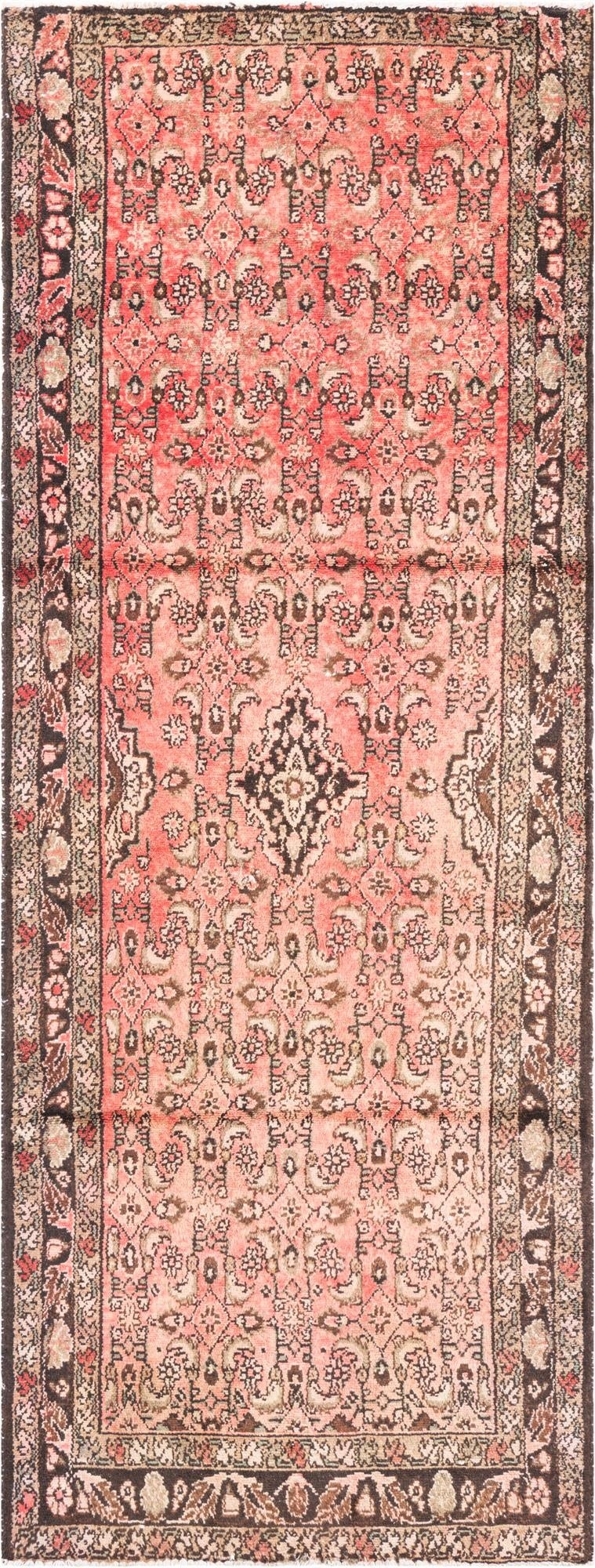  4' x 6' 3  Hand Knotted Ultra Vintage Persian Wool Rug