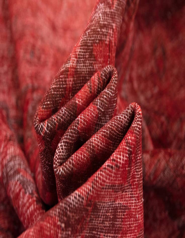 Detail image of  9' x 12' 9  Hand Knotted Vintage Royal Persian Wool Rug