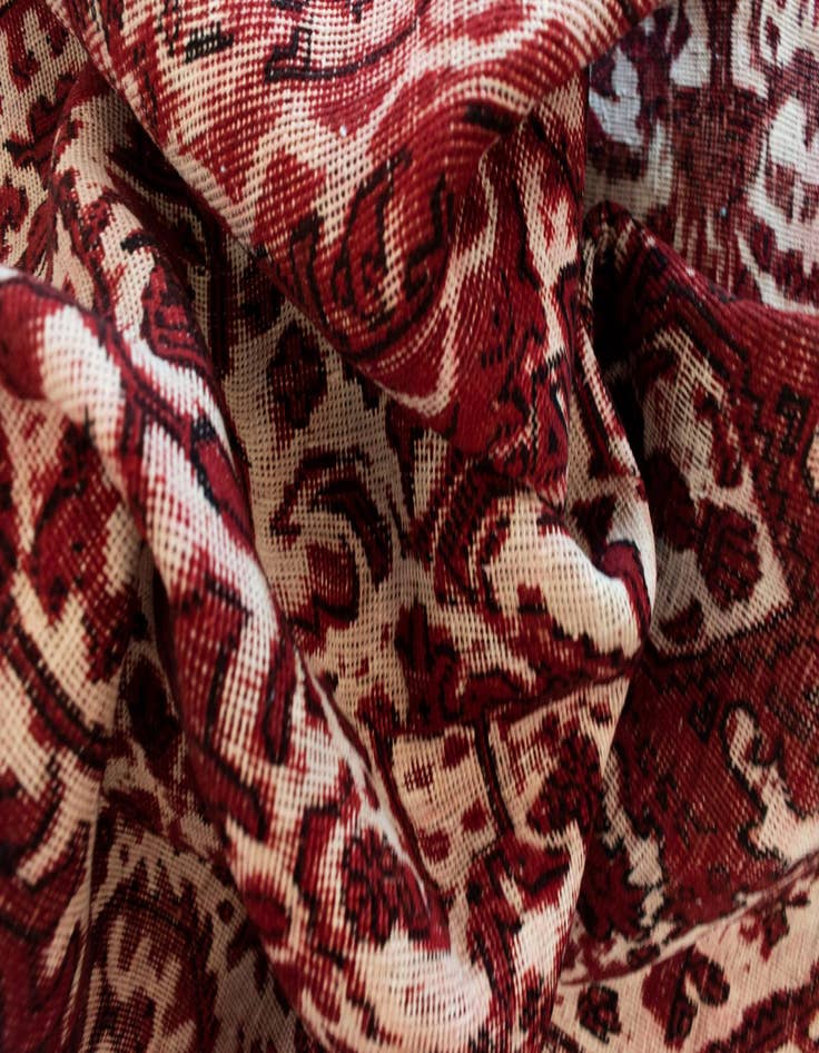 Detail image of  6' 4 x 9' 8 Vintage Royal Wool Rug