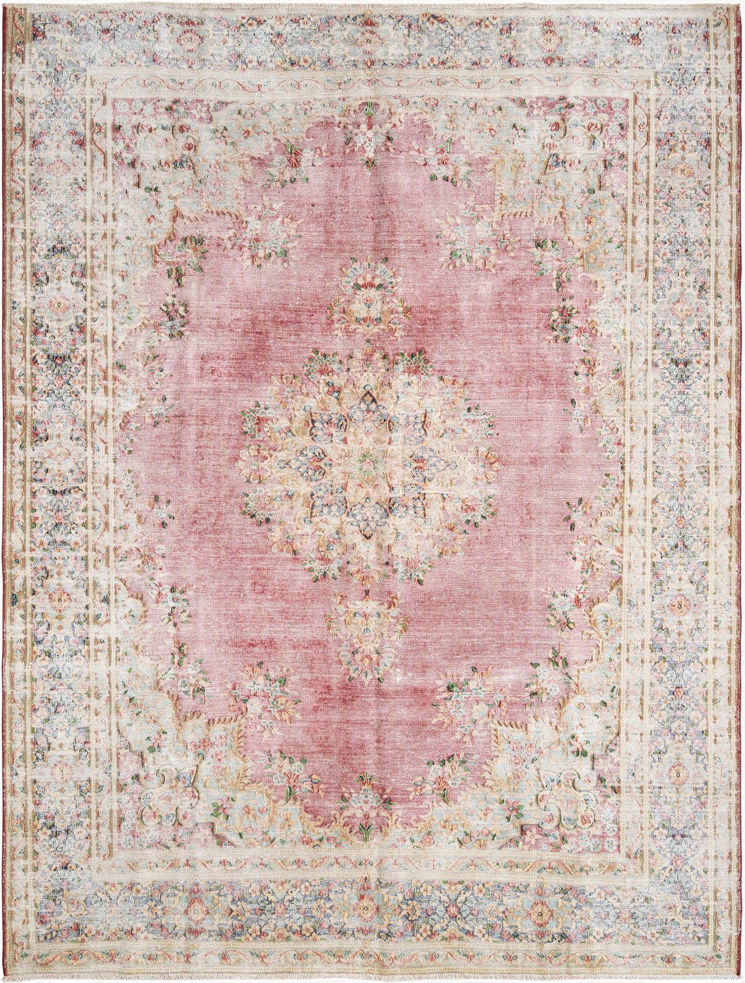  7' 11 x 10' 3 Vintage Royal Wool Rug