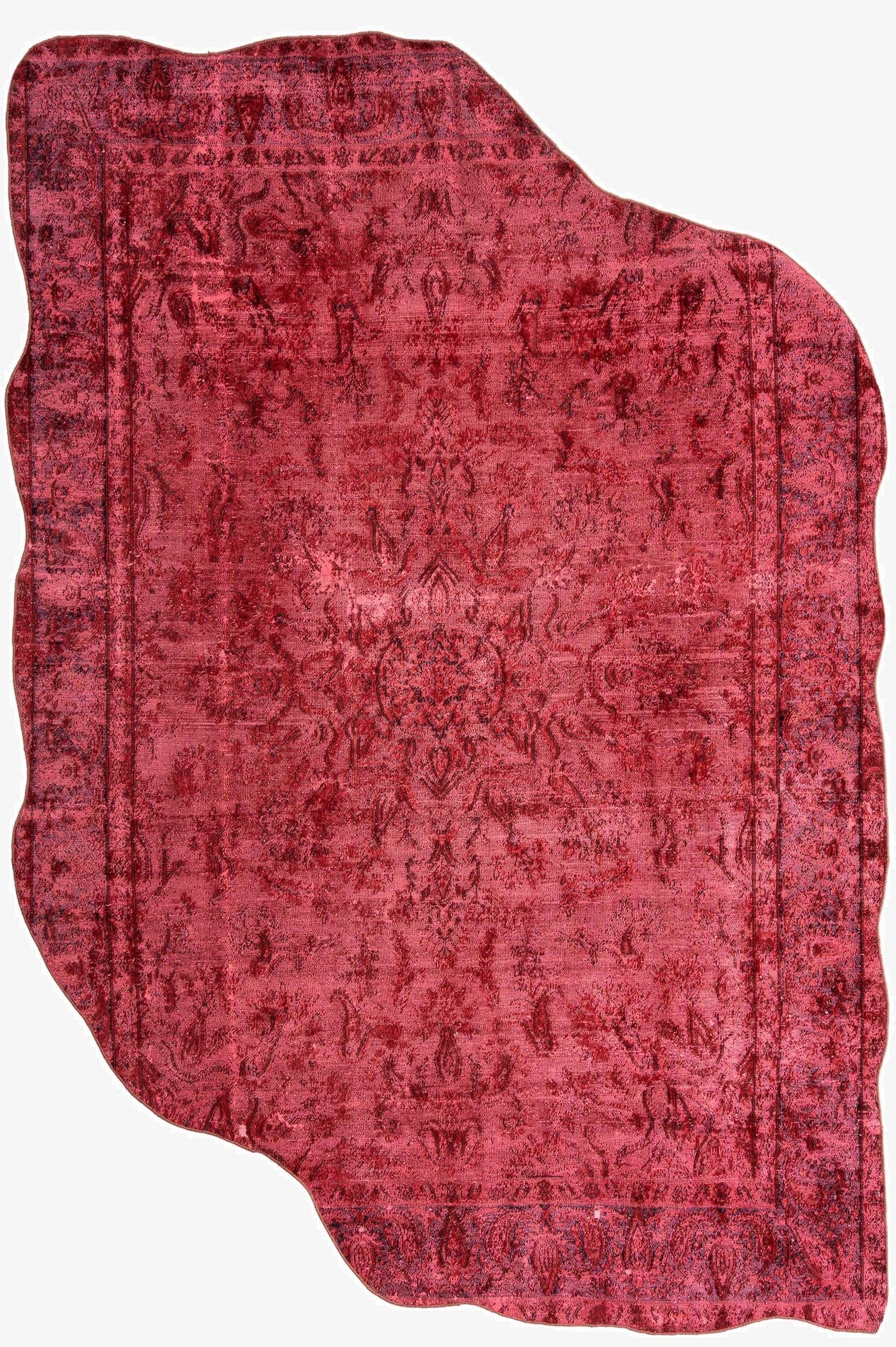  6' 8 x 10' 2 Vintage Royal Wool Rug