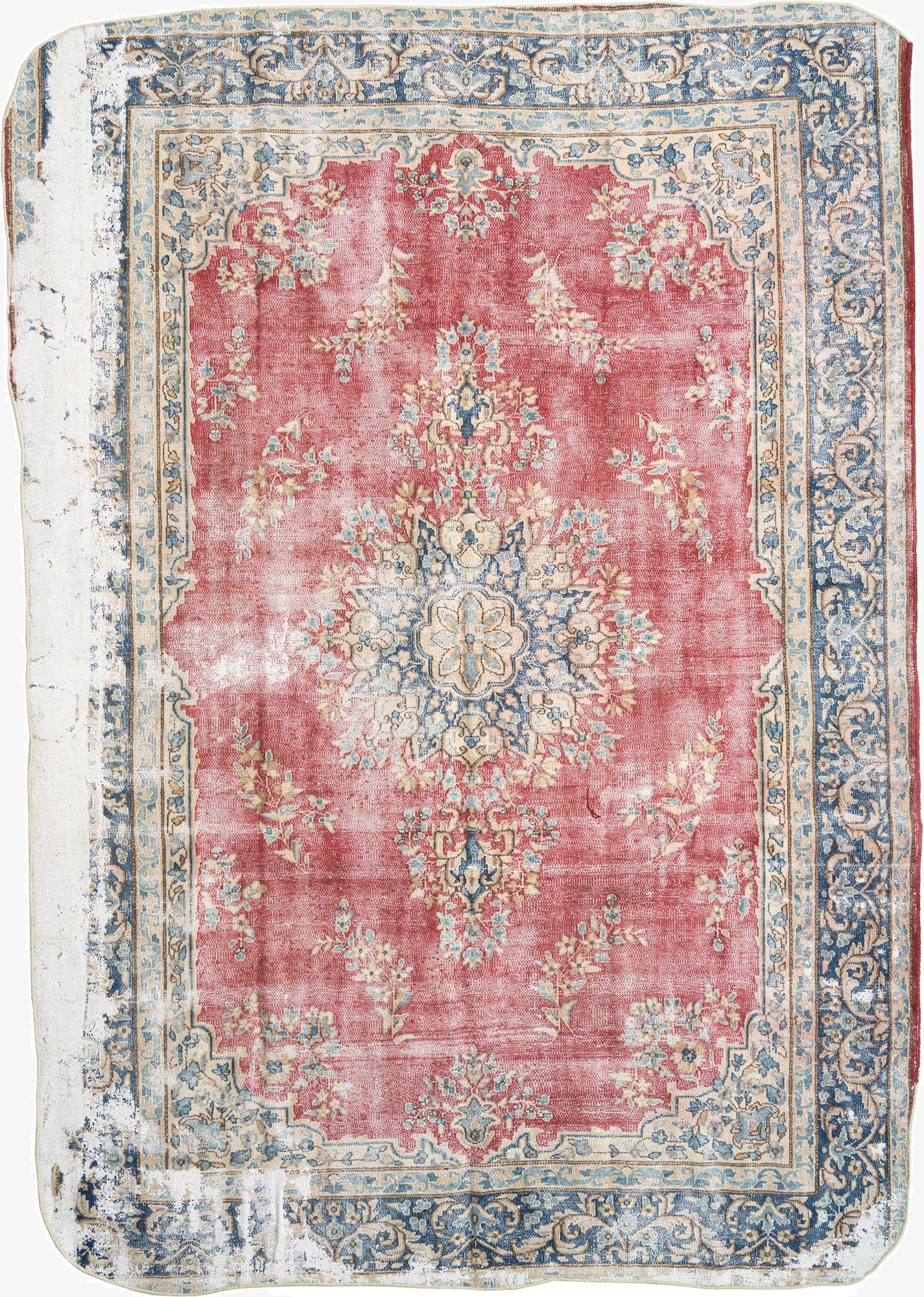  6' 11 x 10' Vintage Royal Wool Rug