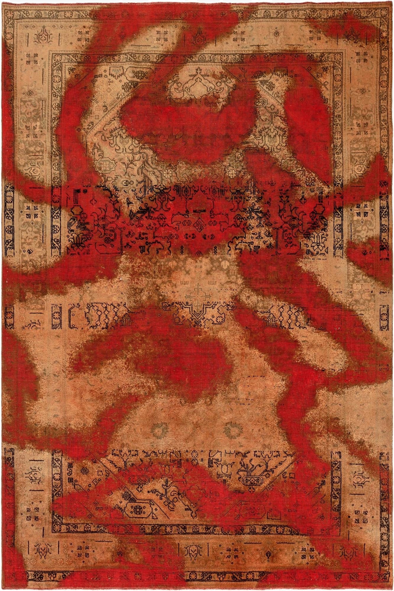  6' 4 x 9' 8 Vintage Royal Wool Rug