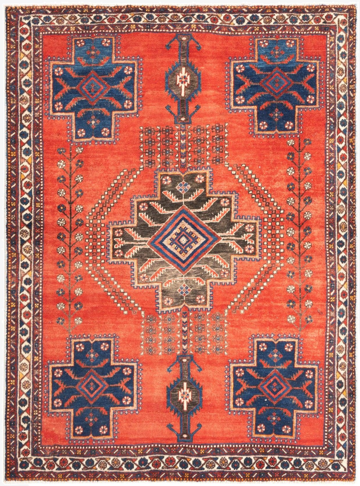  5' 3 x 7' Vintage Rug