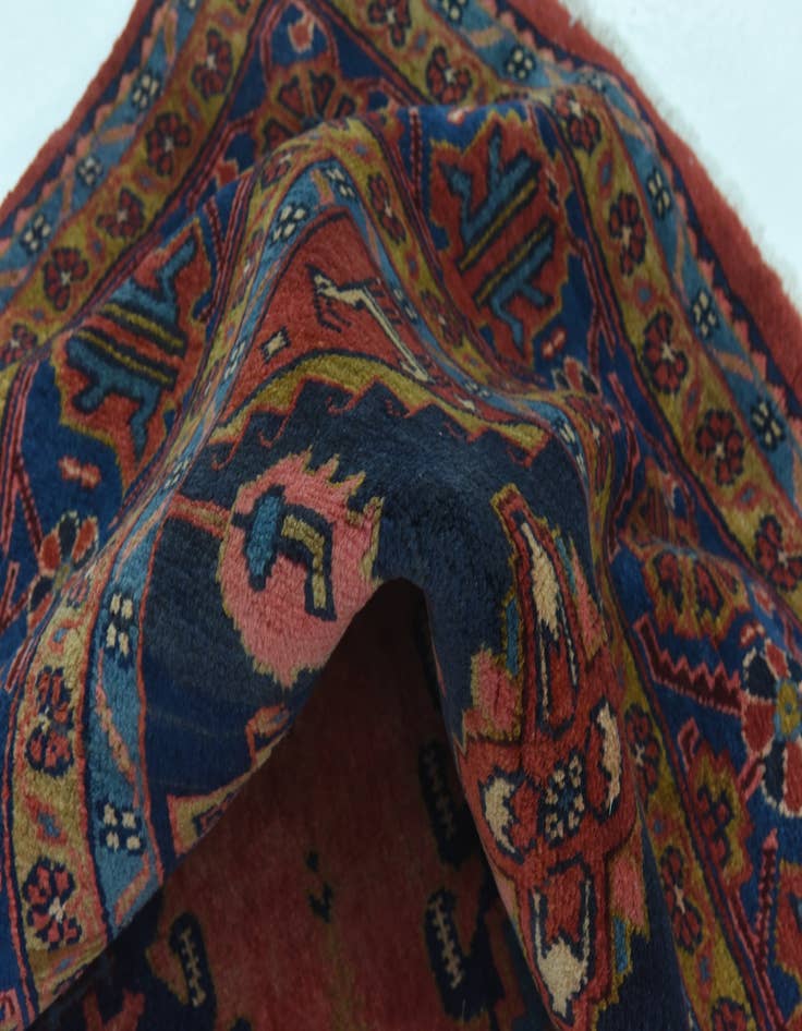 Detail image of  7' 10 x 11' 6  Hand Knotted Viss Persian Wool Rug