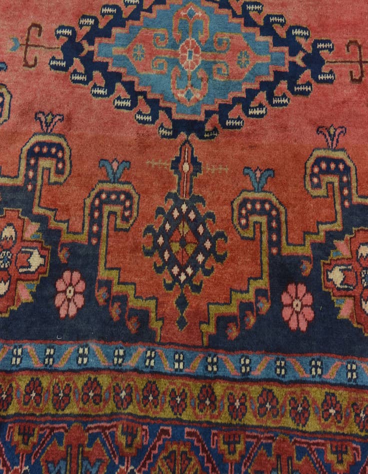 Detail image of  7' 10 x 11' 6  Hand Knotted Viss Persian Wool Rug