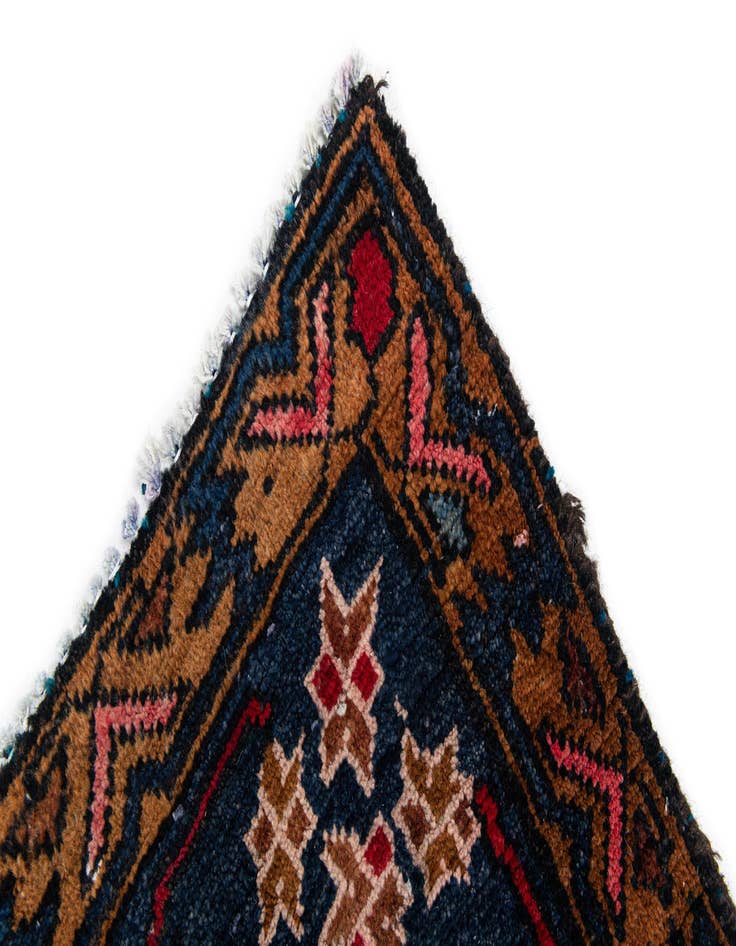 Detail image of 7' x 10' Hand Knotted Viss Persian Wool Rug