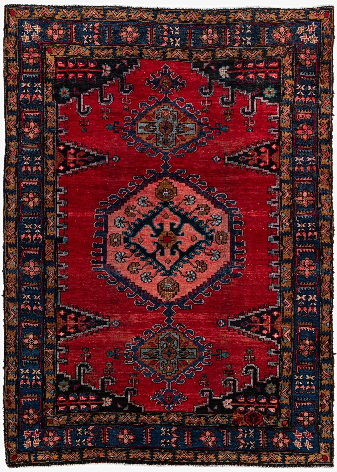  7' x 10'  Hand Knotted Viss Persian Wool Rug