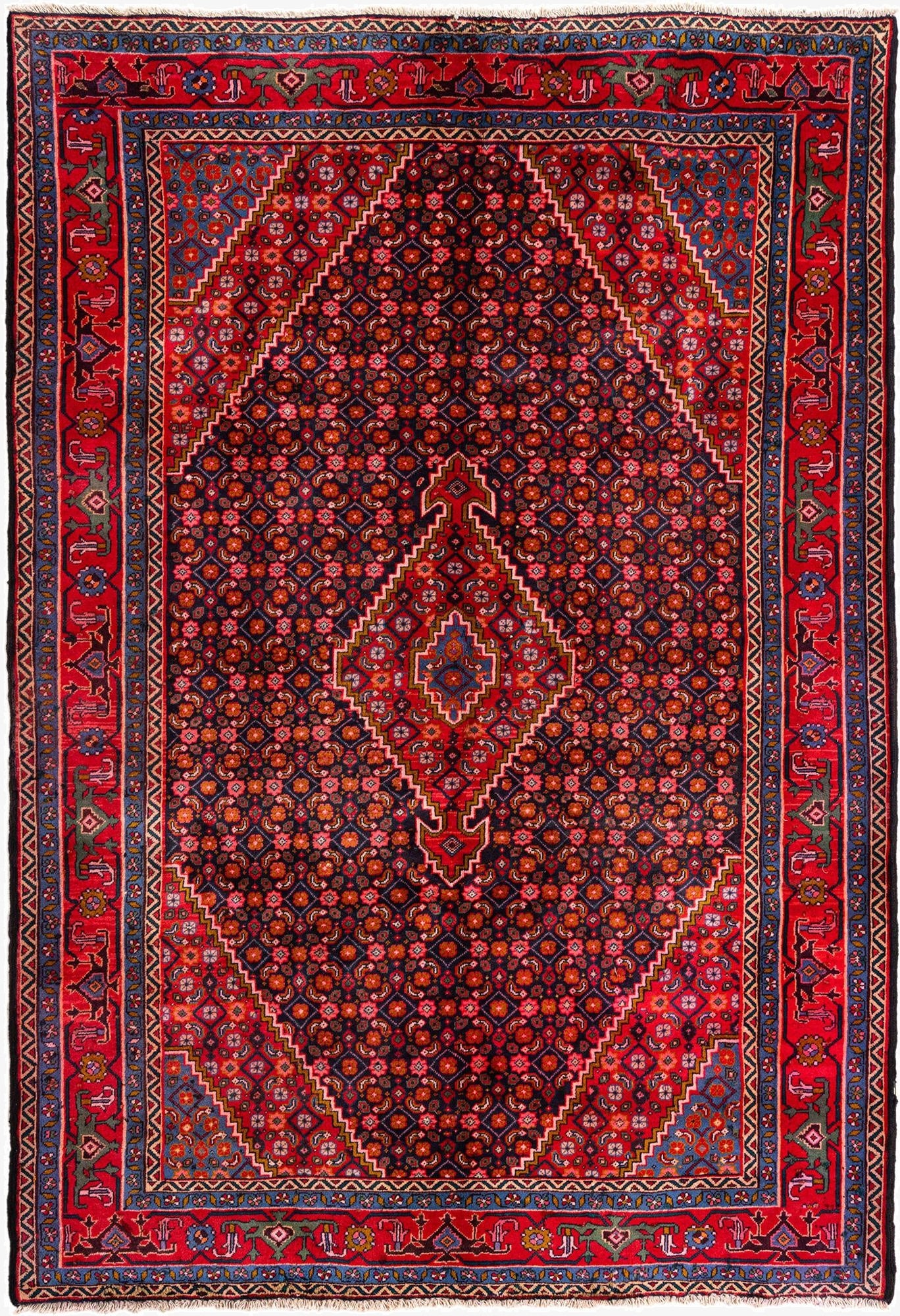  6' 3 x 9' 2 Viss Wool Rug