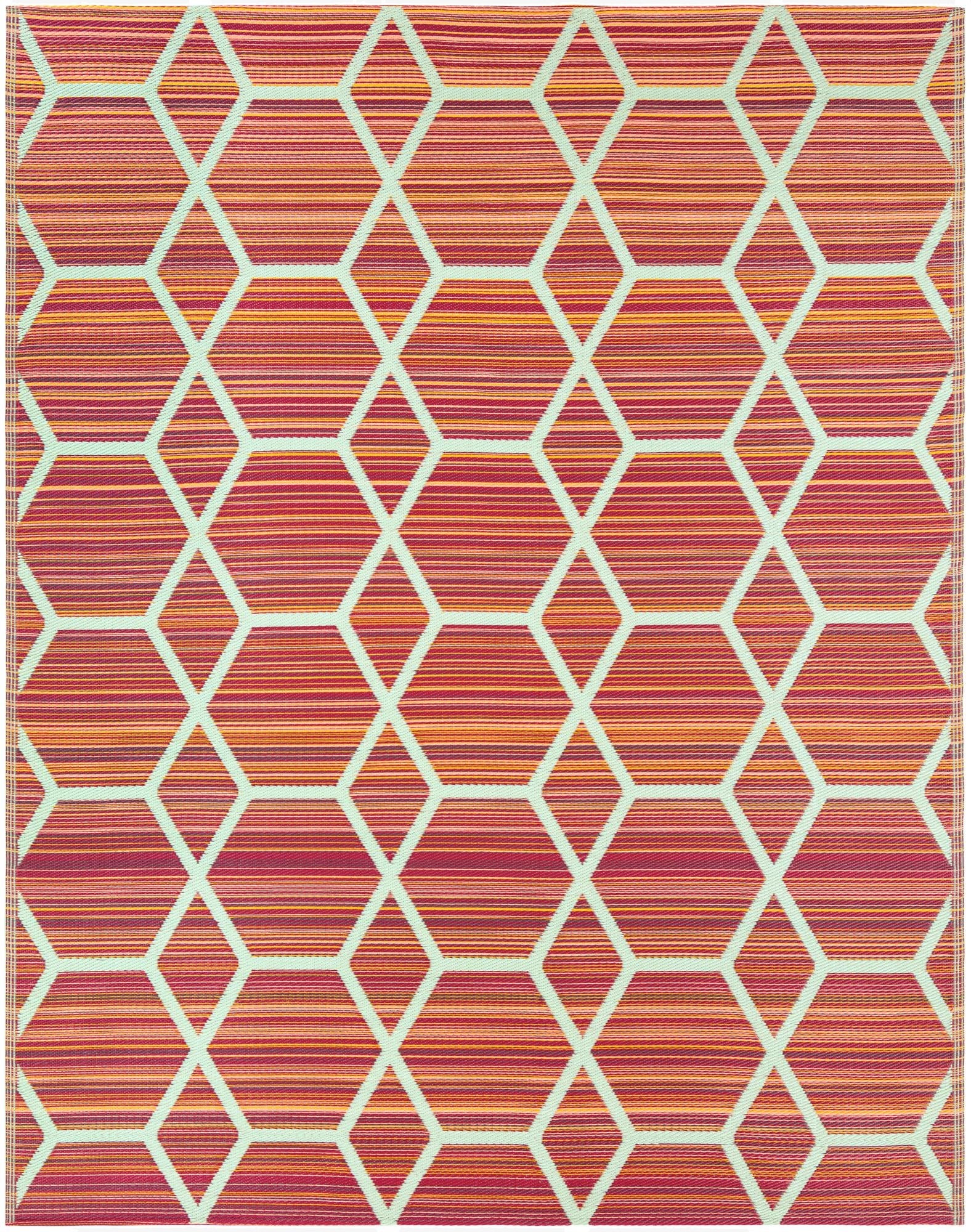  7' 10 x 10'  Washable Vista Breeze Indoor / Outdoor Rug