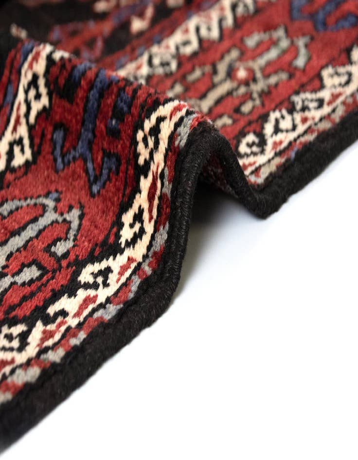 Detail image of 4' 8 x 7' 9 Hand Knotted Yalameh Persian Wool Rug