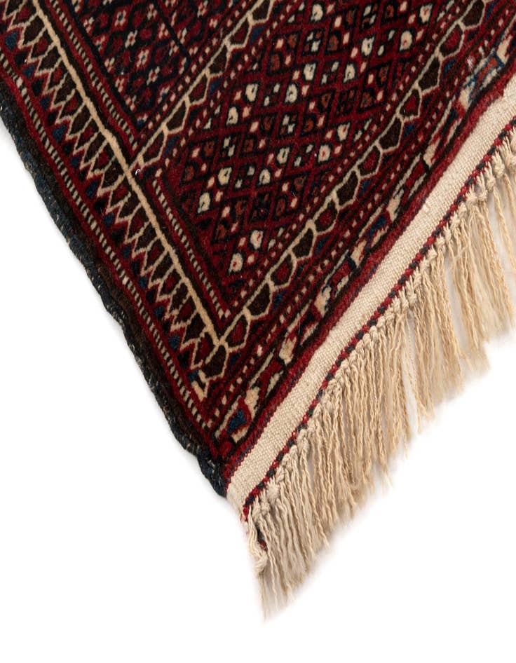 Detail image of  3' 3 x 4' 6  Hand Knotted Yomauth Persian Wool Rug