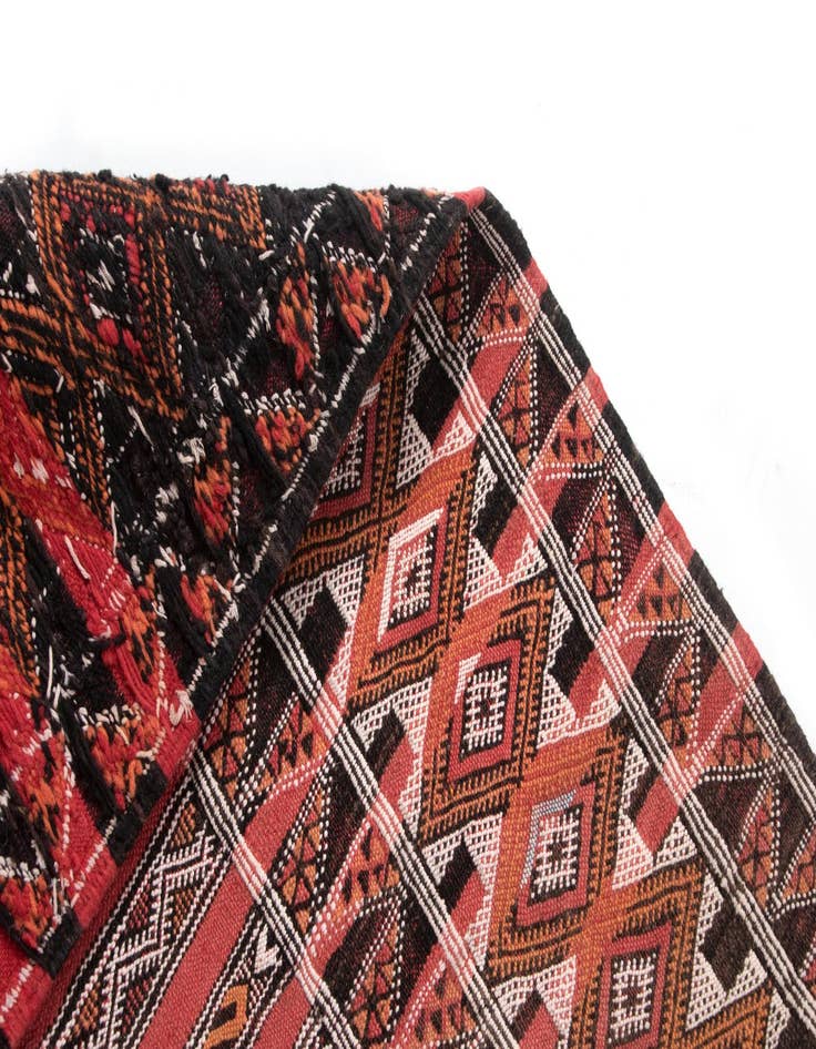 Detail image of  6' 11 x 9' 5 Zemour Kilim Rug