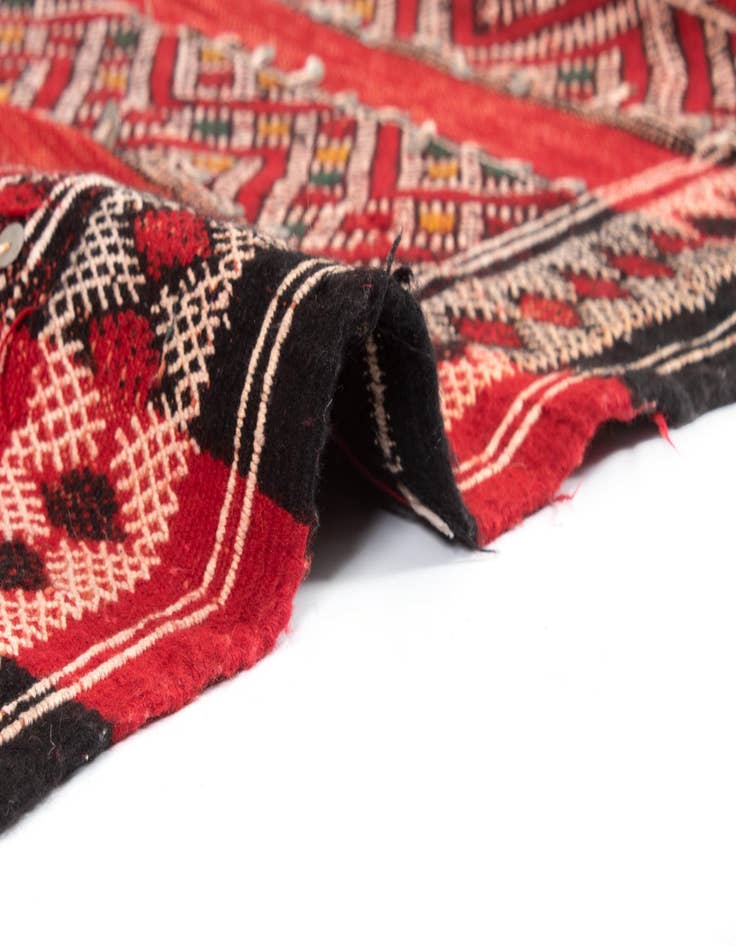 Detail image of  4' 7 x 6' 8 Zemour Kilim Rug