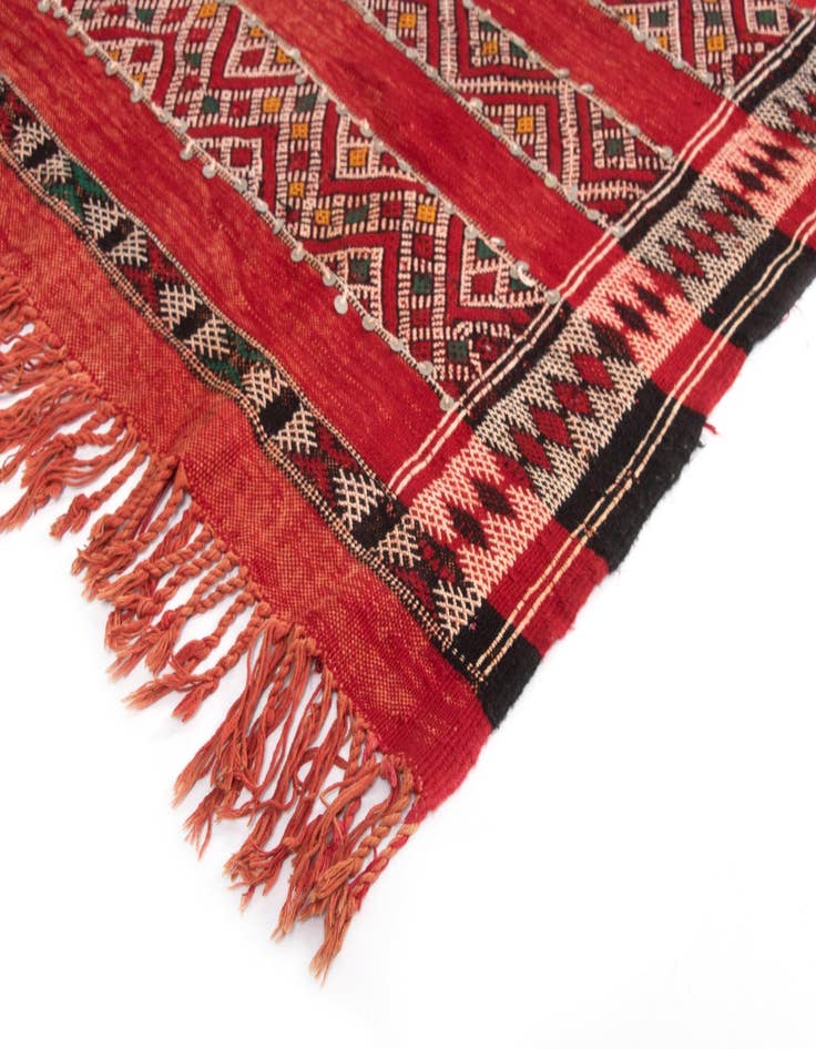 Detail image of  4' 7 x 6' 8 Zemour Kilim Rug