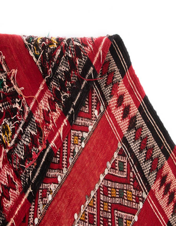 Detail image of  4' 7 x 6' 8 Zemour Kilim Rug