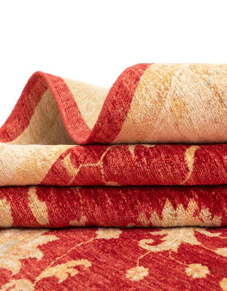 Detail image of  5' 7 x 8' 1 Ziegler Wool Rug