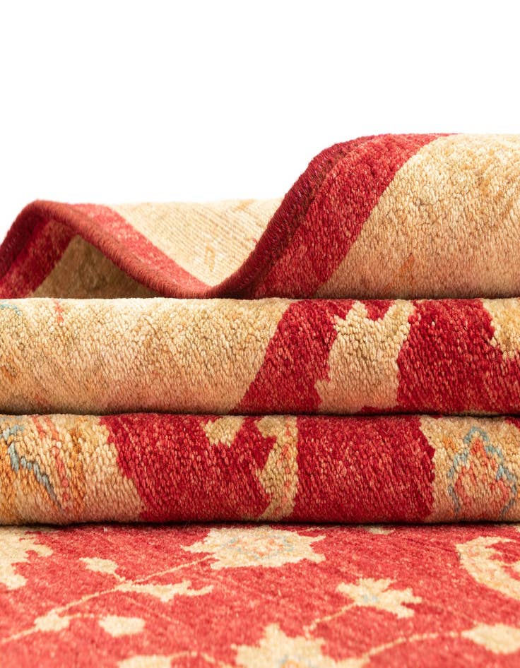 Detail image of  6' 9 x 9' 6 Ziegler Wool Rug