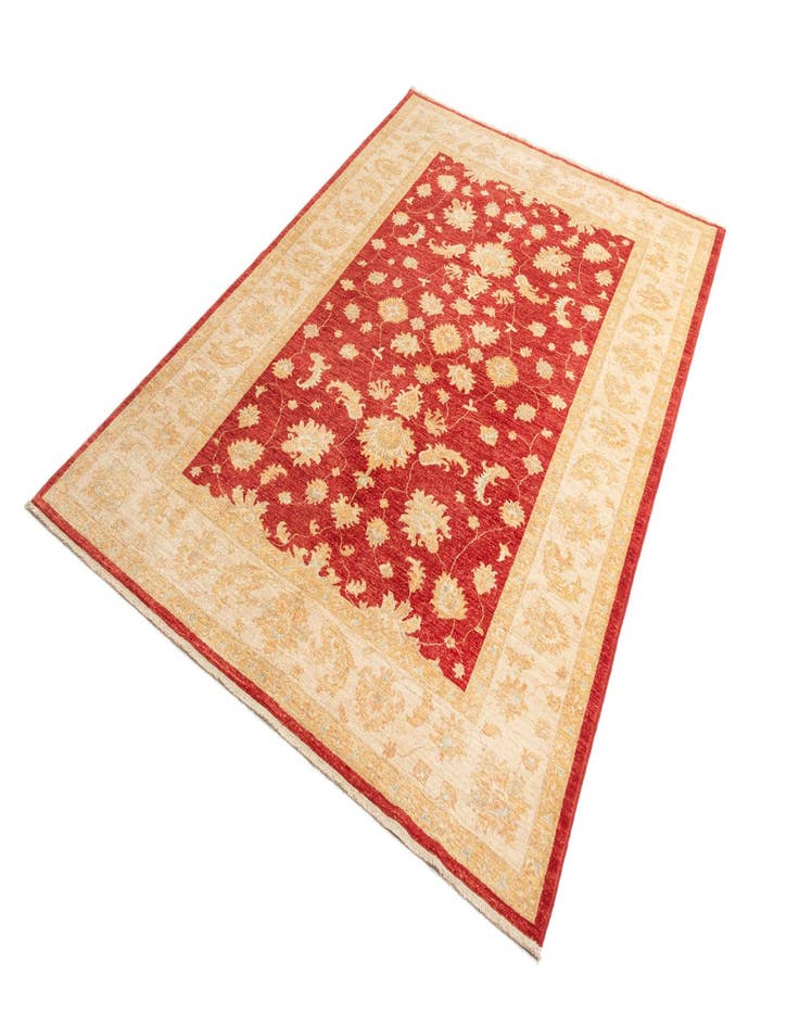 Detail image of  6' 8 x 9' 10 Ziegler Wool Rug