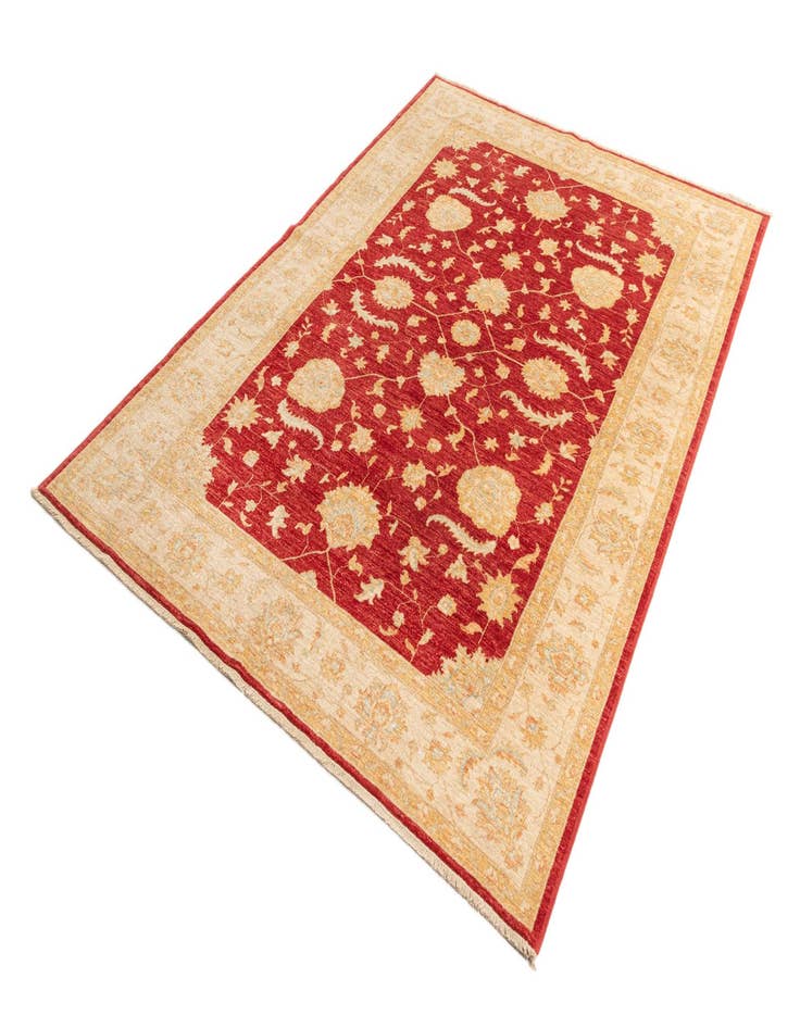 Detail image of  6' 7 x 9' 6 Ziegler Wool Rug