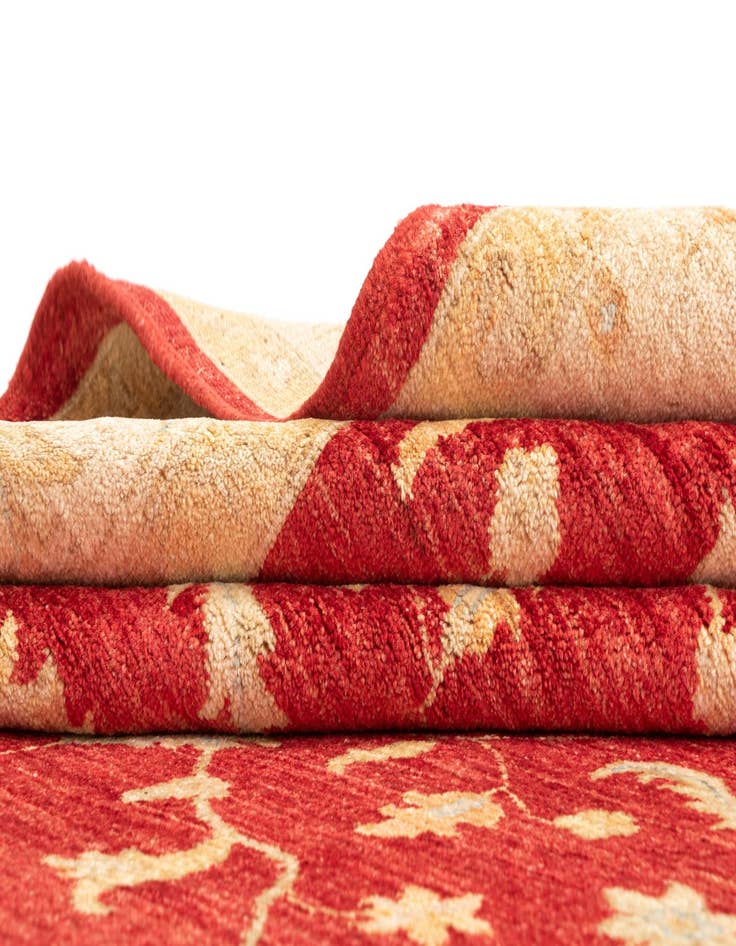 Detail image of  6' 7 x 9' 6 Ziegler Wool Rug