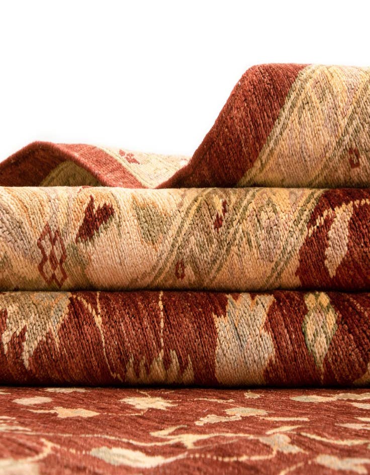 Detail image of  9' 3 x 11' 4 Ziegler Wool Rug