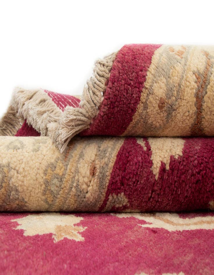 Detail image of  5' 3 x 7' 5  Hand Knotted Ziegler Wool Rug