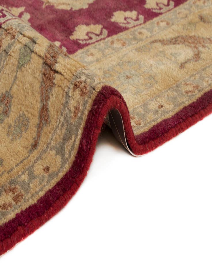 Detail image of  5' 3 x 7' 5  Hand Knotted Ziegler Wool Rug