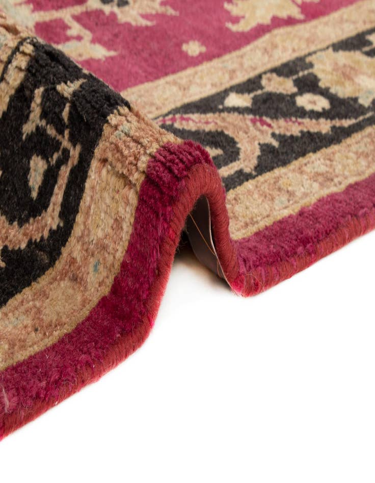 Detail image of  5' 3 x 7' 3  Hand Knotted Ziegler Wool Rug