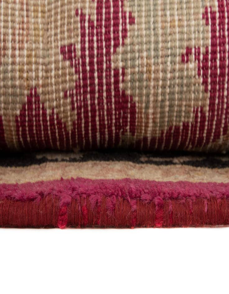 Detail image of  5' 3 x 7' 3  Hand Knotted Ziegler Wool Rug