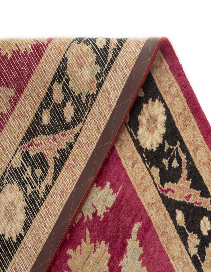 Detail image of  5' 3 x 7' 3  Hand Knotted Ziegler Wool Rug