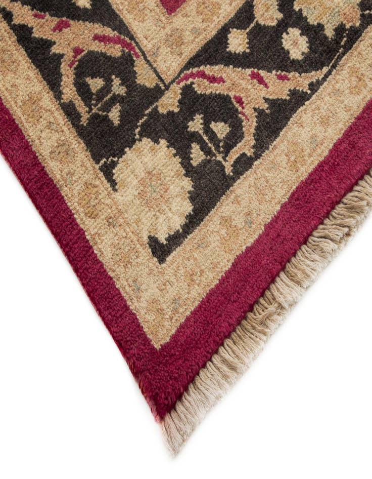 Detail image of  5' 3 x 7' 9  Hand Knotted Ziegler Wool Rug