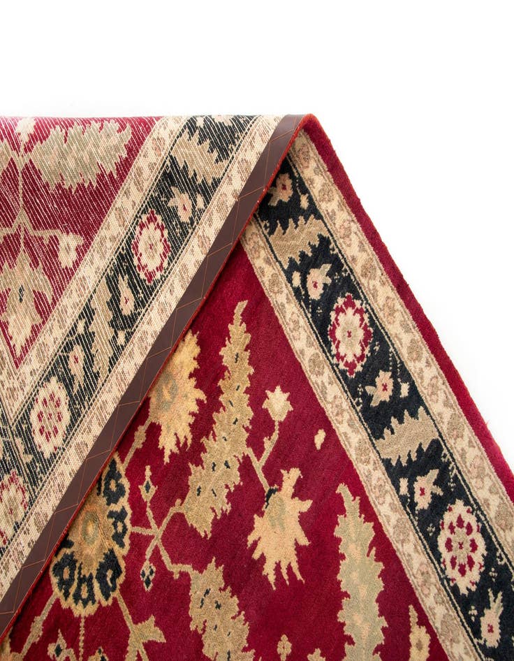 Detail image of  5' 1 x 7' 3  Hand Knotted Ziegler Wool Rug