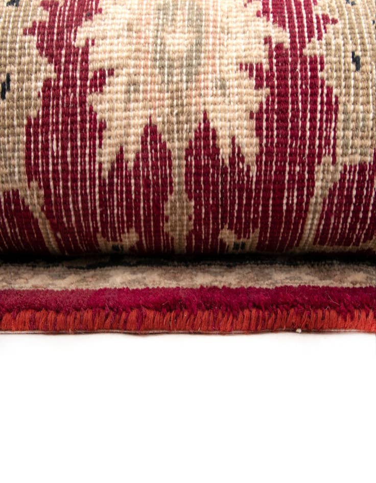 Detail image of  5' 1 x 7' 3  Hand Knotted Ziegler Wool Rug