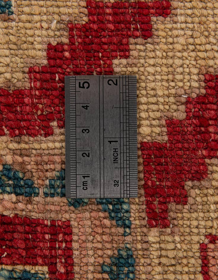 Detail image of  3' 3 x 5' 2  Hand Knotted Ziegler Wool Rug