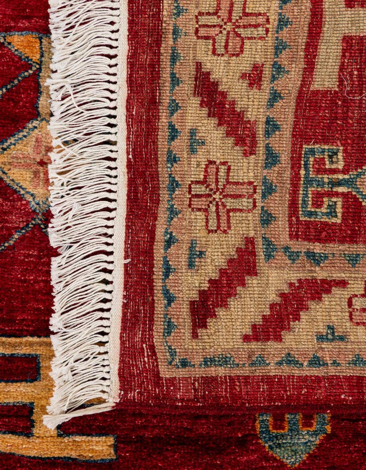 Detail image of  3' 3 x 5' 2  Hand Knotted Ziegler Wool Rug