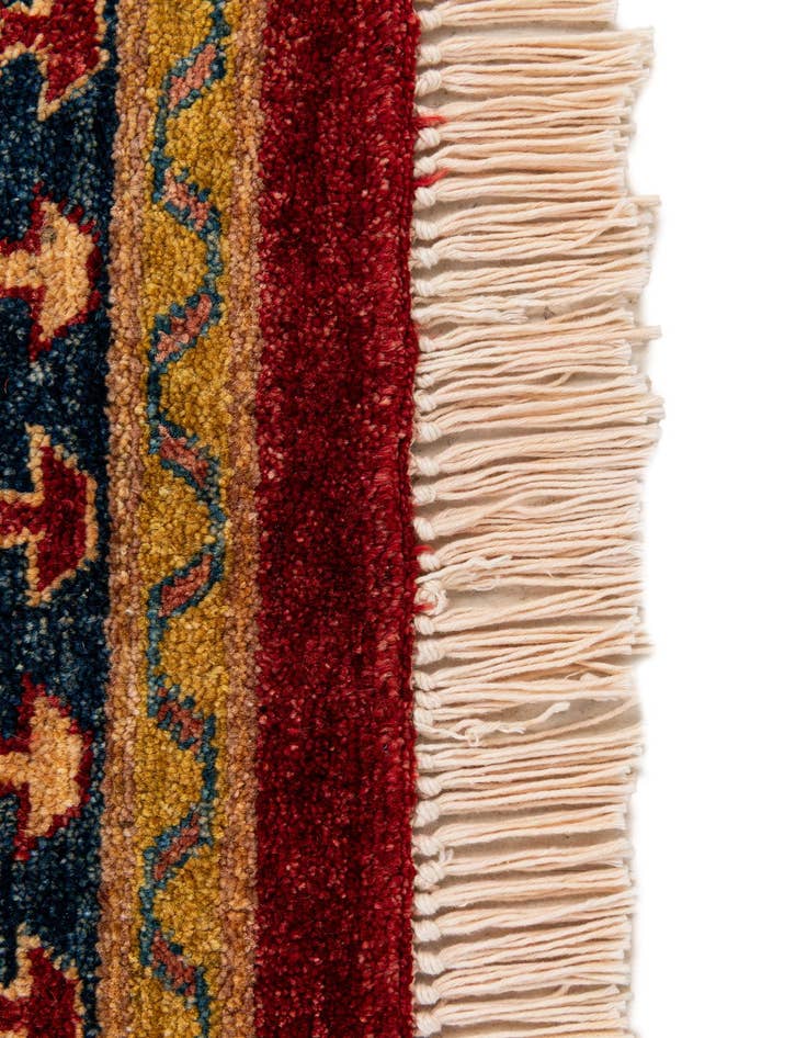Detail image of  3' 5 x 4' 10  Hand Knotted Ziegler Wool Rug