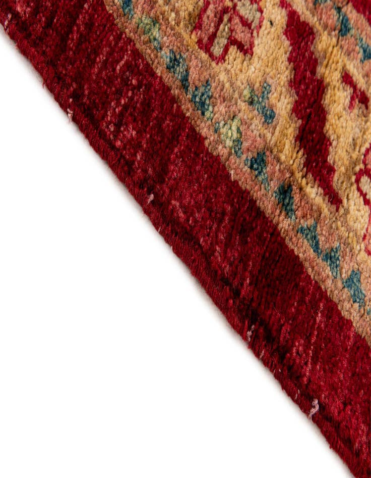 Detail image of  3' 5 x 4' 10  Hand Knotted Ziegler Wool Rug