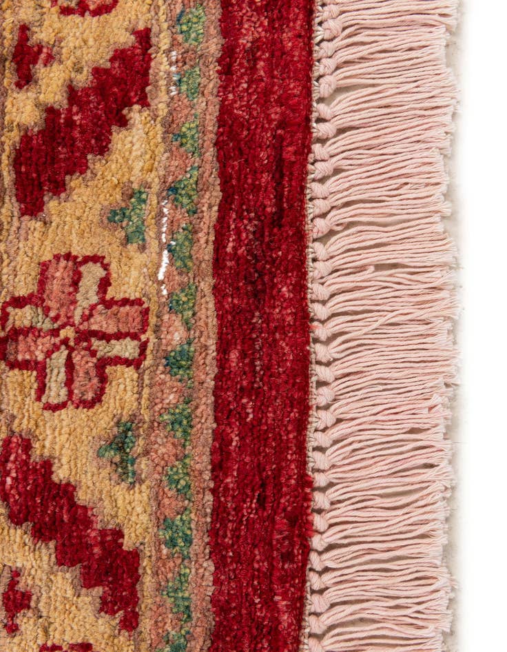 Detail image of  3' 5 x 4' 10  Hand Knotted Ziegler Wool Rug