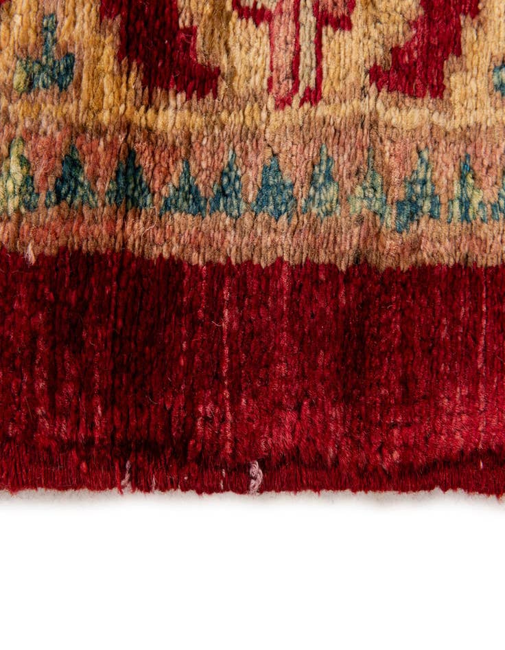Detail image of  3' 5 x 4' 10  Hand Knotted Ziegler Wool Rug