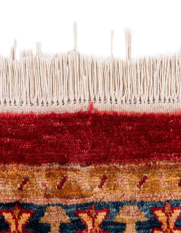 Detail image of  3' 5 x 5' 1  Hand Knotted Ziegler Wool Rug