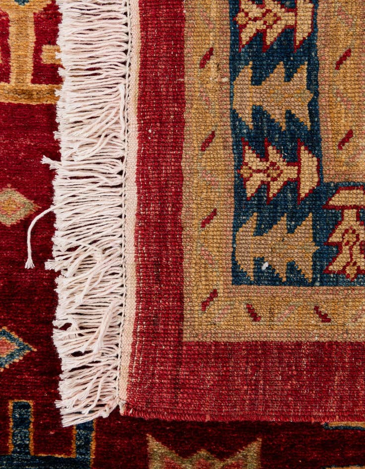 Detail image of  3' 5 x 5' 1  Hand Knotted Ziegler Wool Rug